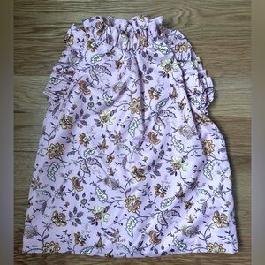 Like NEW! Janie and Jack Silky Sleeveless Collared Blouse